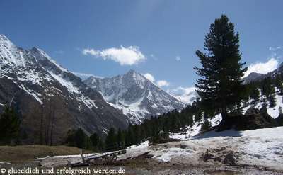 Glücklich, Erfolgreich, mehr Geld, mehr Reichtum, Wohlstand, Glück, Erfolg, Resonanz, Loslassen, Nissl Alm bei Gries im Ötztal, Aussicht