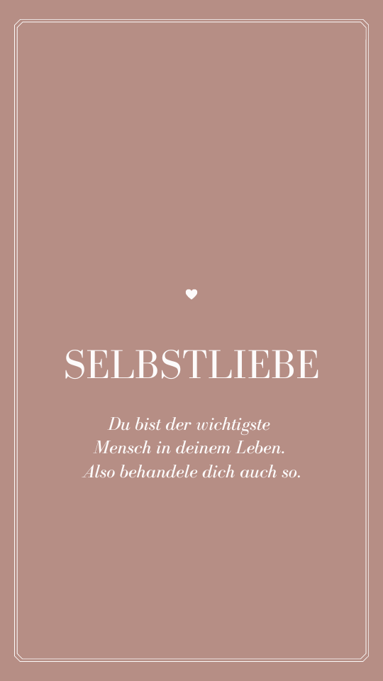 Selbstliebe